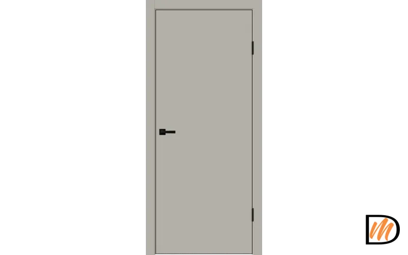 Дверное полотно EMALUX Galant глухое 600х2000 цвет Бежевый Агат Левое/Правое VD1300742