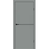Дверное полотно EMALUX Galant FH1 600х2000 цвет Серый Агат Левое/Правое VD1301029