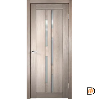 Дверное полотно 3D FLEX UNICA 7 800х2000 цвет Капучино стекло Мателюкс Левое/Правое VD500312