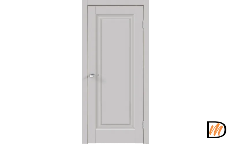 Дверное полотно Экошпон ALTO 9 глухое 800х2000 цвет Серый Эмалит Левое/Правое VD810726