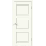 Дверное полотно Экошпон ALTO 3 900х2000 цвет Молочный Эмалит Левое/Правое VD812813