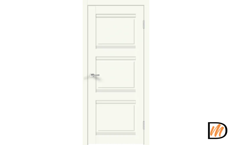 Дверное полотно Экошпон ALTO 3 900х2000 цвет Молочный Эмалит Левое/Правое VD812813
