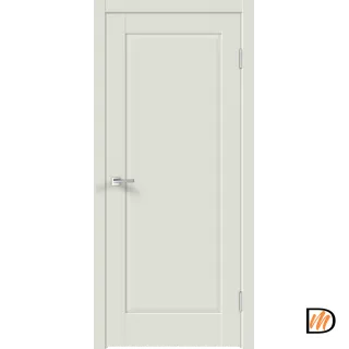 Дверное полотно Экошпон ALTO 4P 600х2000 цвет Светло-серый Эмалит Левое/Правое VD813849