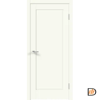 Дверное полотно Экошпон ALTO 4P 800х2000 цвет Молочный Эмалит Левое/Правое VD814385