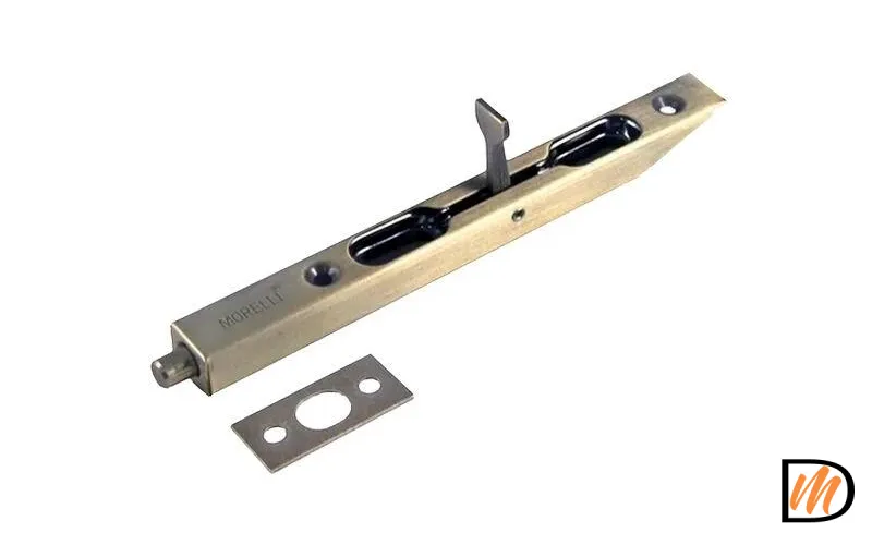 Шпингалет торцевой L160 бронза античная  MSK-9008920