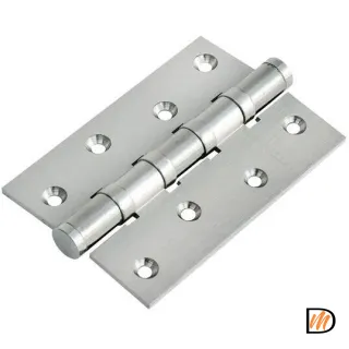 Петли карточные универсальные Для ручной врезки хром матовый  MSK-9010231