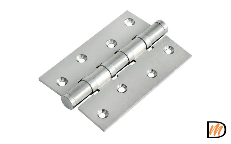 Петля латунная универсальная MBU 100X70X3-4BB хром матовый  MSK-9010231