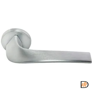 Ручка дверная COMETA хром матовый  MSK-9012340