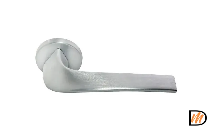 Ручка дверная COMETA хром матовый  MSK-9012340