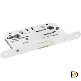 Защелка бесшумная под цилиндр 1885P белый  MSK-9012551