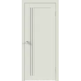 Дверное полотно Экошпон XLINE 8 900х2000 цвет Светло-серый Эмалит стекло Мателюкс Левое/Правое VD017512