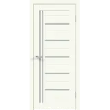 Дверное полотно Экошпон XLINE 17 700х2000 цвет Светло-серый Эмалит стекло Мателюкс Левое/Правое VD017580