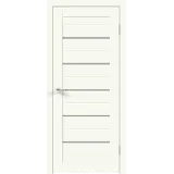 Дверное полотно Экошпон XLINE 15 600х2000 цвет Молочный Эмалит стекло Мателюкс Левое/Правое VD017770