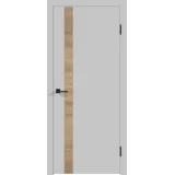 Дверное полотно Экошпон Galant DUO 4 800х2000 цвет Светло-серый Эмалит Левое/Правое VD023425
