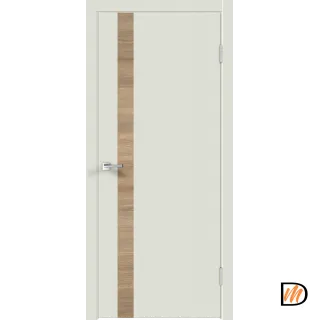 Дверное полотно Экошпон Galant DUO 4 700х2000 цвет Светло-серый Эмалит Левое/Правое VD023640