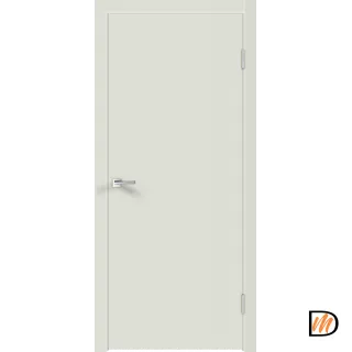Дверное полотно Экошпон Galant глухое 800х2000 цвет Светло-серый Эмалит Левое/Правое VD023679