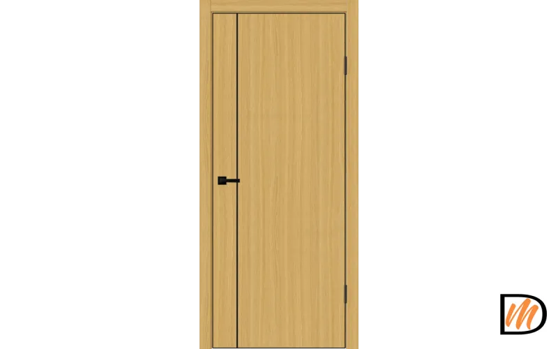 Дверное полотно SOFTWOOD Galant M1 800х2000 цвет Орех американский соломенный Левое/Правое VD025966