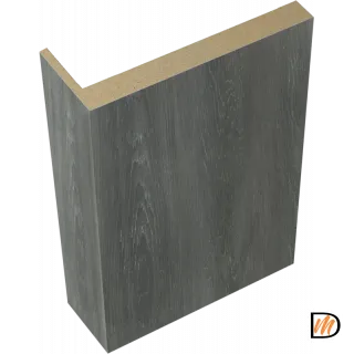 Наличник телескопический L 8мм Экошпон цвет Дуб шале графит 70х25х2440  VD064246