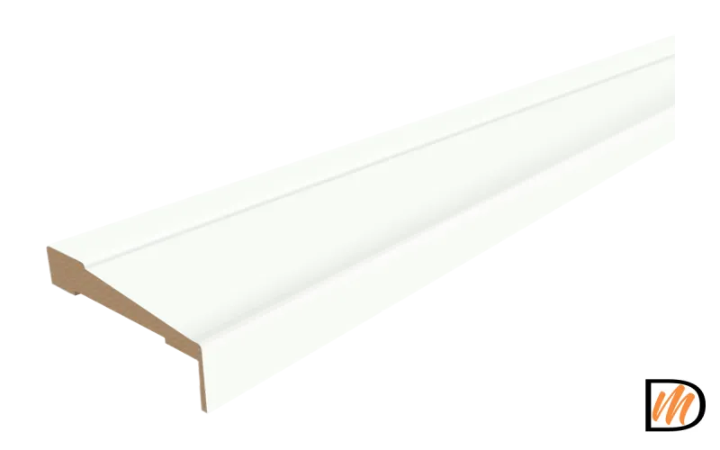 Наличник NEO 2 телескопический Экошпон цвет Молочный Эмалит 85х34х2200  VD066847