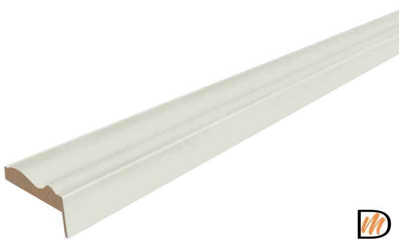 Наличник Волна телескопический Экошпон цвет Светло-серый Эмалит 80х35х2440  VD066884