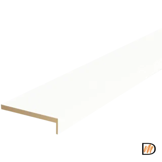 Наличник телескопический L 8мм Экошпон цвет Дуб снежный 70х25х2440  VD067612