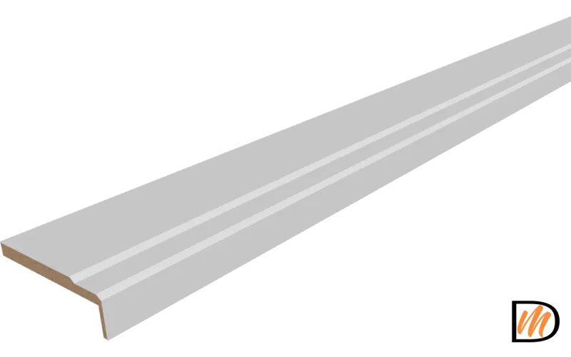 Наличник NEO 1 телескопический Экошпон цвет Серый Эмалит 85х25х2200  VD068895