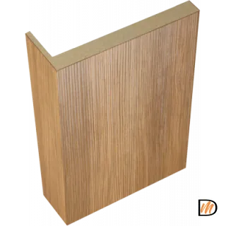 Наличник телескопический L 8мм Экошпон цвет Дуб золотой (арт. 14012) 70х25х2200  VD068936