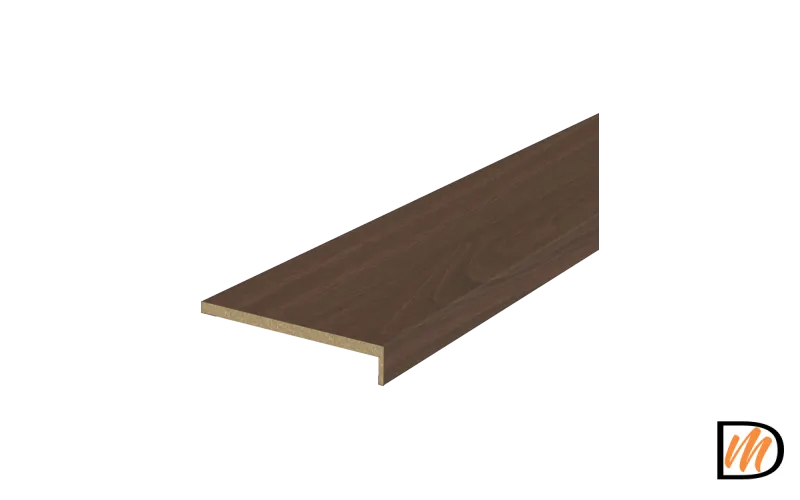Наличник телескопический L 8мм SOFTWOOD цвет Орех американский шоколад 100х25х2440  VD069347