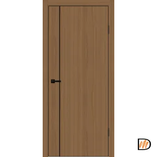 Дверное полотно SOFTWOOD TECHNO BLACK MV1 900х2000 цвет Орех американский мореный Левое/Правое VD082562