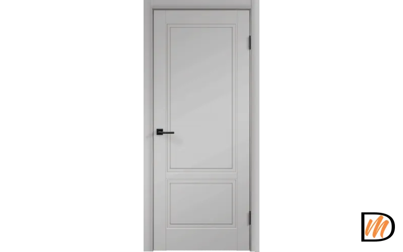 Дверное полотно Эмаль SCANDI 2P 900х2000 цвет Светло-серый Левое/Правое VD1000256