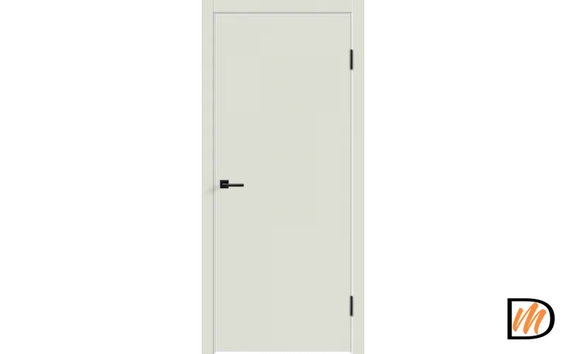 Дверное полотно Эмаль Flat глухое 700х2000 цвет Светло-серый Левое/Правое VD1003290