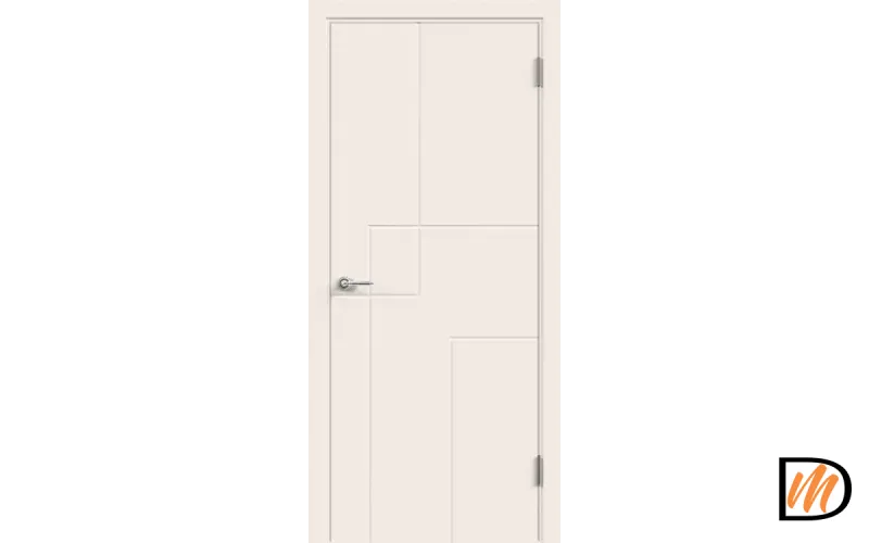 Дверное полотно Эмаль METRO 1 800х2000 цвет Слоновая кость Левое/Правое VD1003905