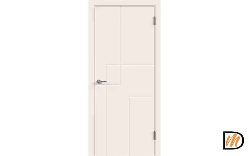 Дверное полотно Эмаль METRO 1 700х2000 цвет Слоновая кость Левое/Правое VD1003906
