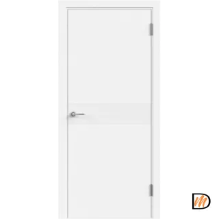 Дверное полотно Эмаль Scandi 3D 8 800х2000 цвет Белый Левое/Правое VD1004533