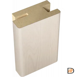 Профиль стыковочный добор-наличник SoftTouch цвет Ясень капучино структурный 50х24х2400  VD1020078