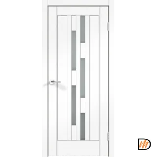 Дверное полотно SoftTouch SoftTouch PREMIER 8 700х2000 цвет Ясень белый структурный стекло Мателюкс Левое/Правое VD1030202