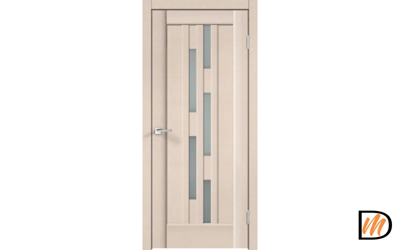 Дверное полотно SoftTouch SoftTouch PREMIER 8 700х2000 цвет Ясень капучино структурный стекло Мателюкс Левое/Правое VD1035562
