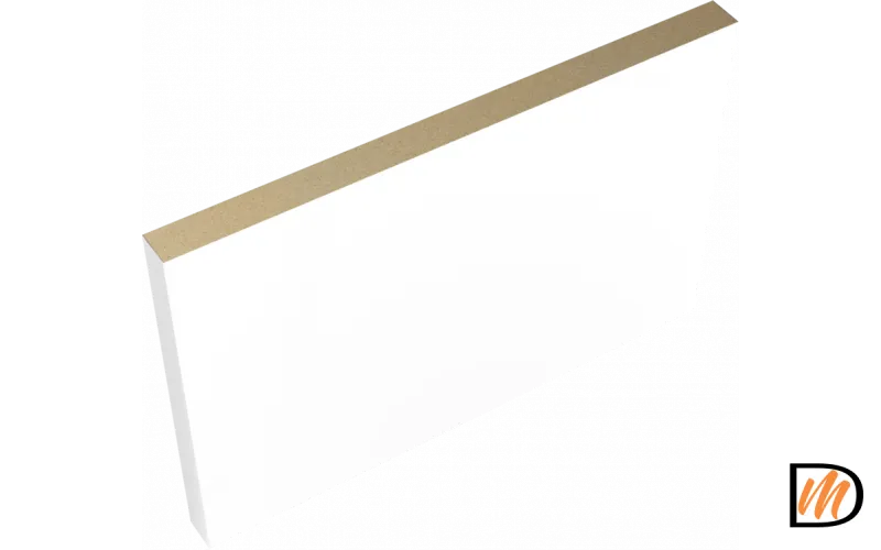 Добор Полипропилен цвет Белый 125х10х2100  VD1210078