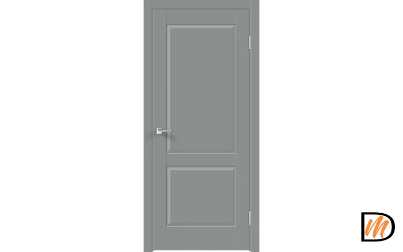 Дверное полотно EMALUX ALTO 11 2P 600х2000 цвет Серый Агат Левое/Правое VD1290319