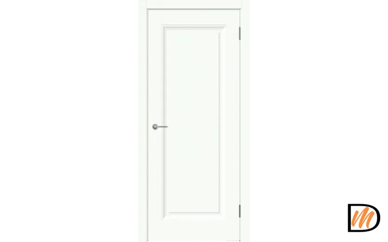 Дверное полотно EMALUX ALTO 9 глухое 600х2000 цвет Белый Опал Левое/Правое VD1291153