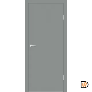 Дверное полотно EMALUX Galant глухое 900х2000 цвет Серый Агат Левое/Правое VD1300020