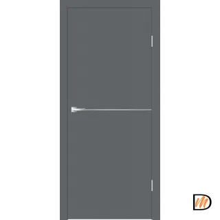 Дверное полотно EMALUX Galant H1 900х2000 цвет Вулкан Левое/Правое VD1300055