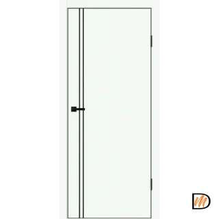 Дверное полотно EMALUX Galant M2 700х2000 цвет Эльбрус Левое/Правое VD1300236