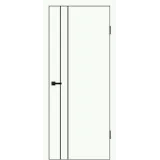 Дверное полотно EMALUX TECHNO BLACK M2 700х2000 цвет Белый Опал Левое/Правое VD1300314