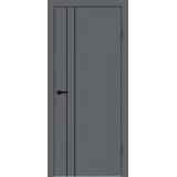 Дверное полотно EMALUX TECHNO BLACK M2 600х2000 цвет Вулкан Левое/Правое VD1300317