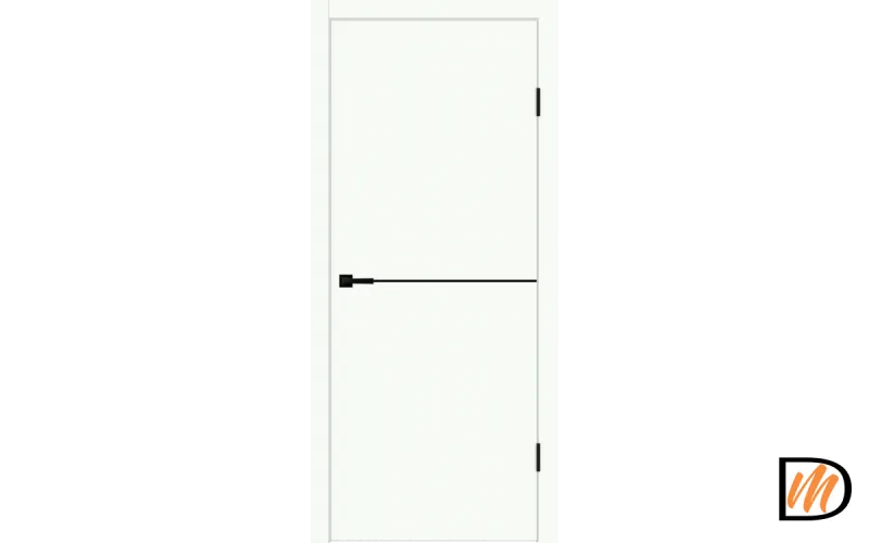 Дверное полотно EMALUX Galant FH1 800х2000 цвет Белый Опал Левое/Правое VD1301109
