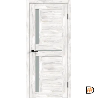 Дверное полотно Экошпон DUPLEX 3 700х2000 цвет Ель альпийская стекло Мателюкс Левое/Правое VD160427