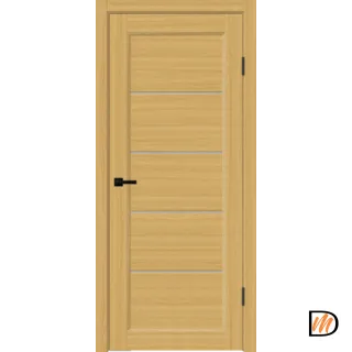 Дверное полотно SOFTWOOD STYLE 1 со стеклом 700х2000 цвет Орех американский соломенный стекло Мателюкс Левое/Правое VD162415