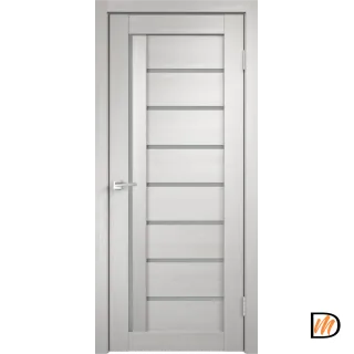 Дверное полотно 3D FLEX UNICA 3 700х2000 цвет Белый стекло Мателюкс Левое/Правое VD500098