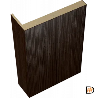 Наличник телескопический L 8мм 3D FLEX цвет Венге 70х25х2200  VD550293